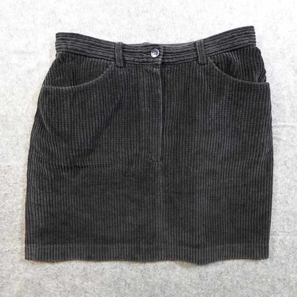 Kenzo Dresses & Skirts - Kenzo Paris Skirt Womens Small EU40 Black Corduroy Mini